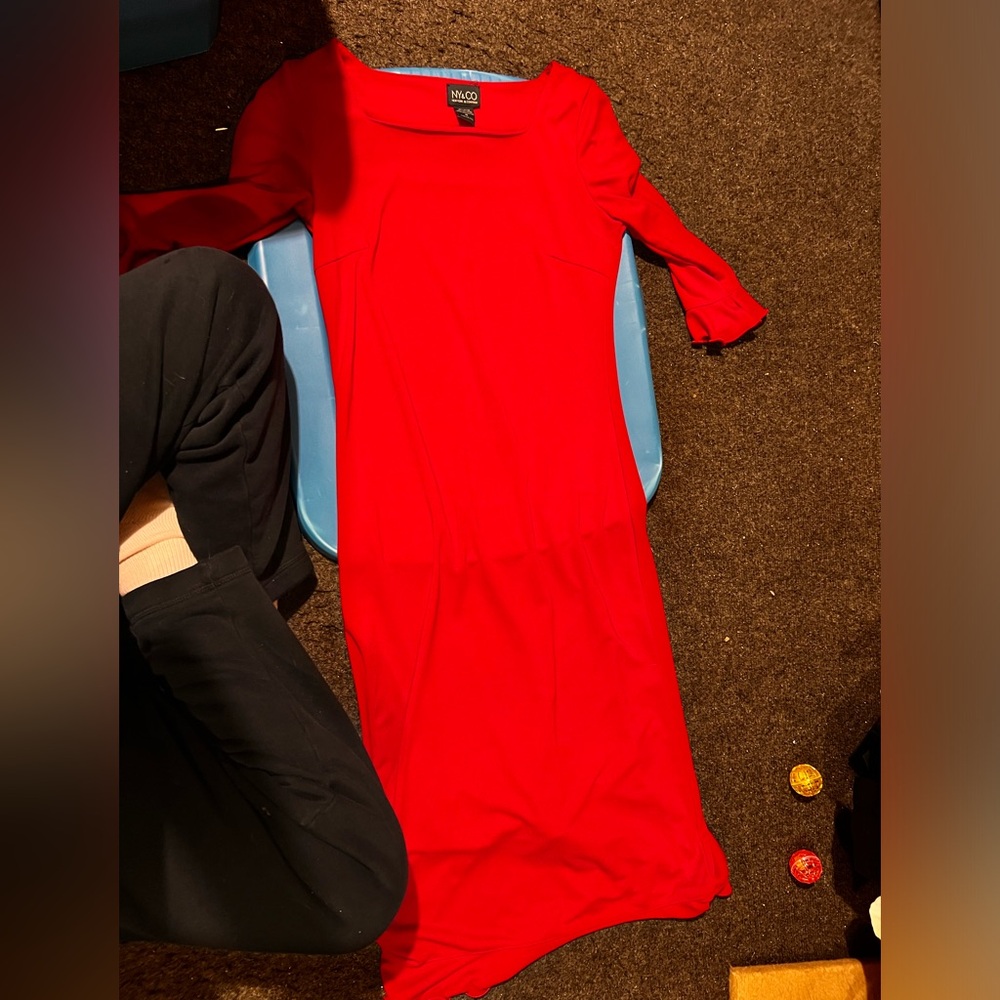 Red NY&Co Red Dress